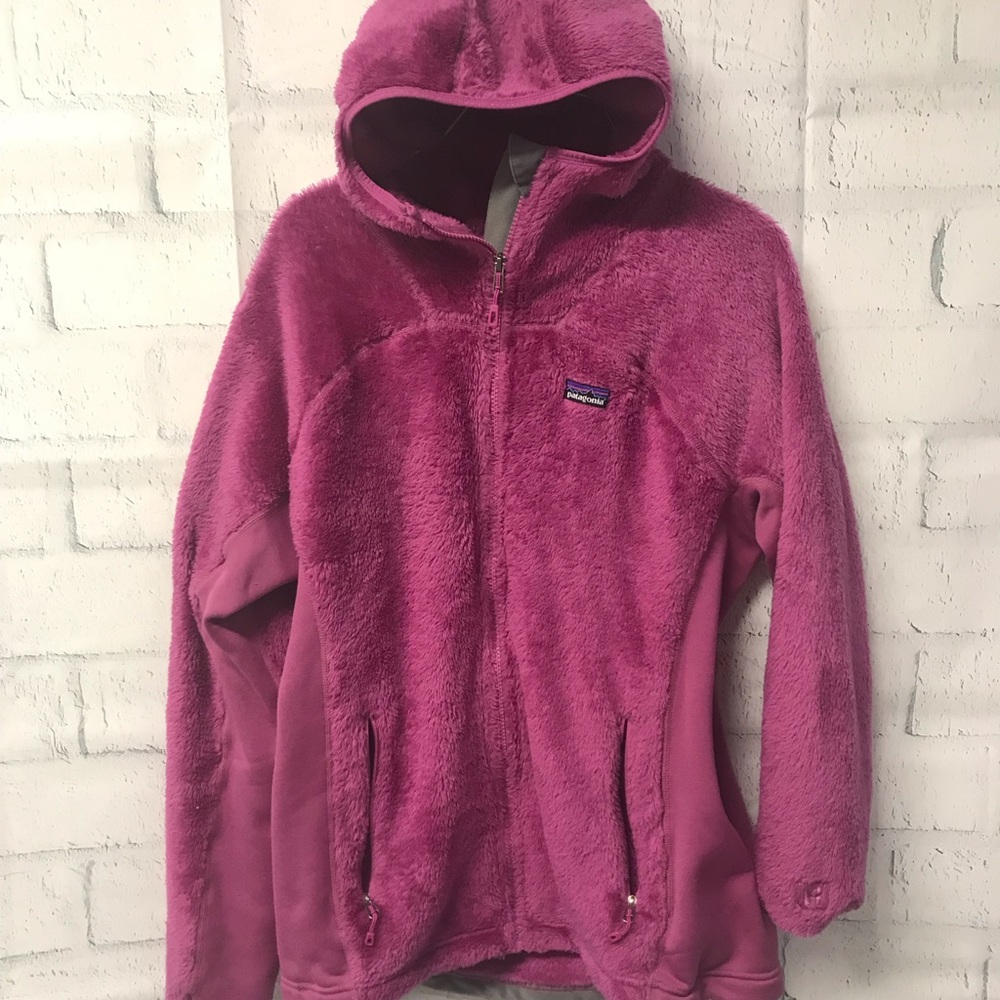 Women’s full zip With hood pink Patagonia